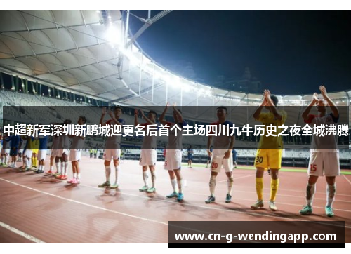 中超新军深圳新鹏城迎更名后首个主场四川九牛历史之夜全城沸腾